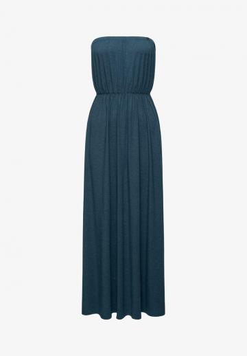 Платье без бретелек