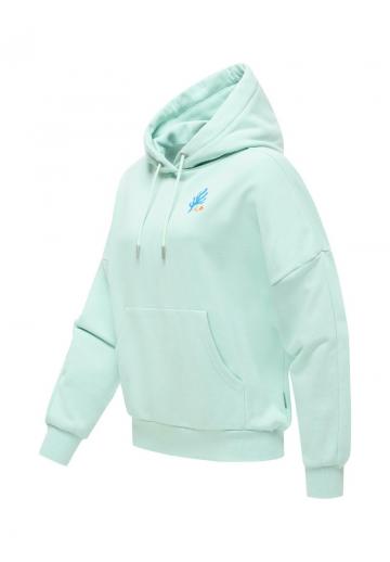 Пуловер с капюшоном