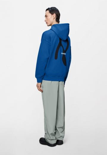 Пуловер с капюшоном