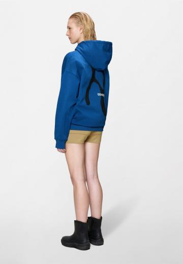 Пуловер с капюшоном