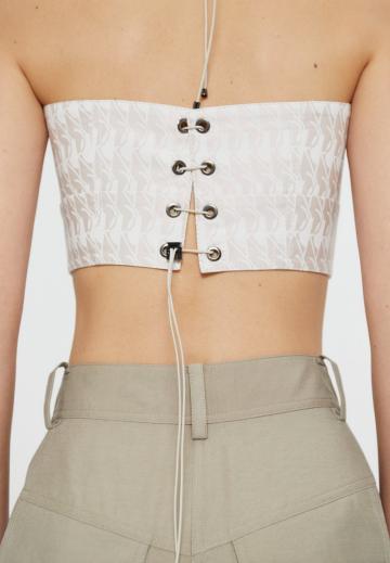 Топ на бретельках