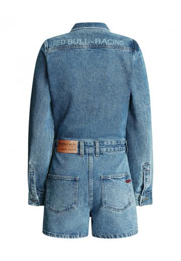 Джинсовый комбинезон