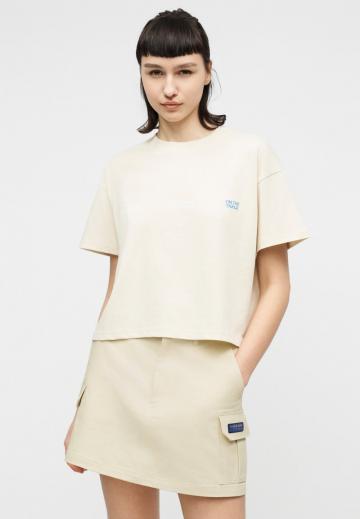 Юбка с накладными карманами