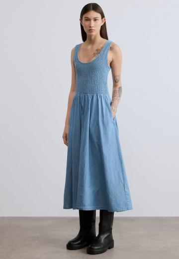 Джинсовое платье