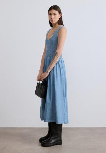 Джинсовое платье