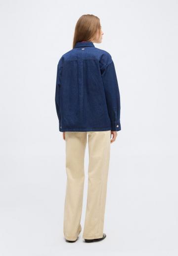 Джинсовая блузка