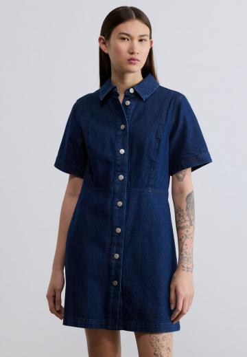 Джинсовое платье
