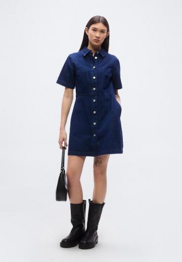 Джинсовое платье