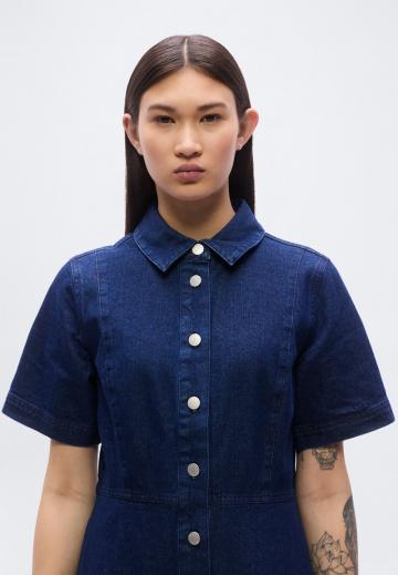 Джинсовое платье