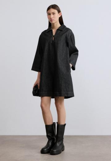 Джинсовое платье