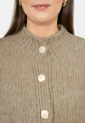 Длинный кардиган