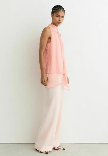 Блузка без рукавов