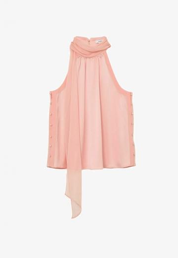 Блузка без рукавов