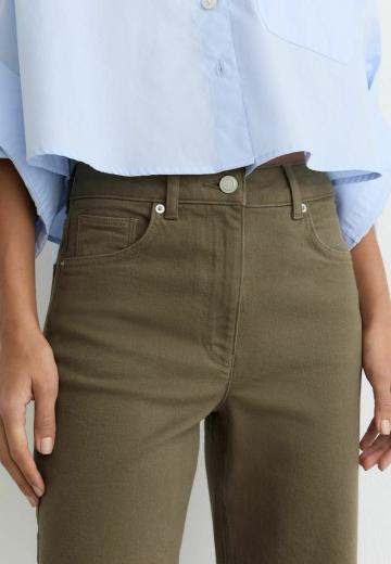 Прямые джинсы