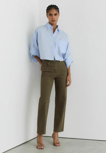 Прямые джинсы