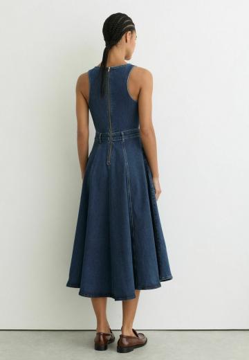 Джинсовое платье