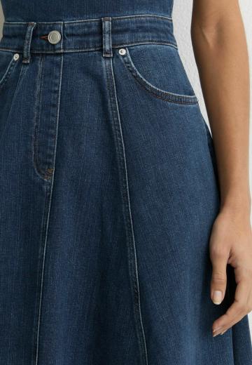 Джинсовое платье