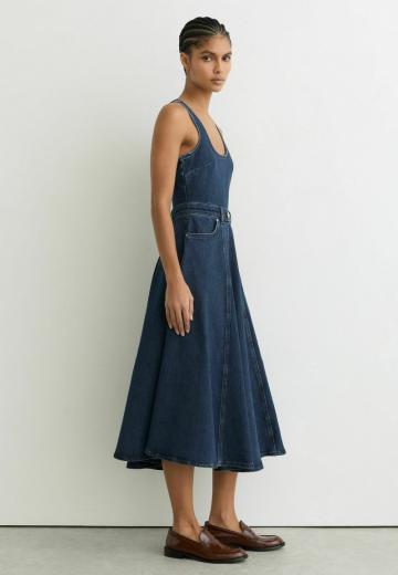 Джинсовое платье