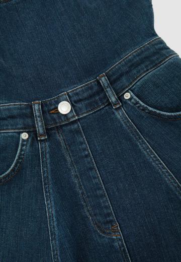 Джинсовое платье