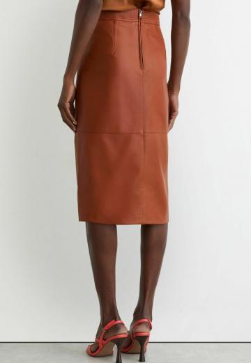 Кожаная юбка