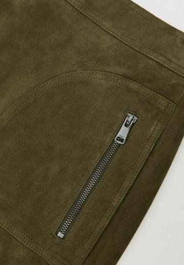 Кожаная юбка