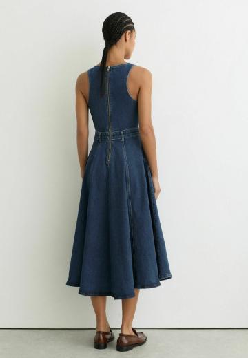 Джинсовый комбинезон