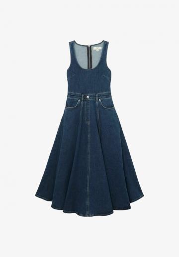 Джинсовый комбинезон