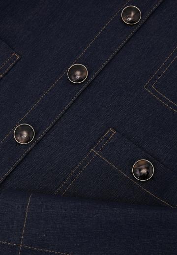 Блейзер с накладными карманами