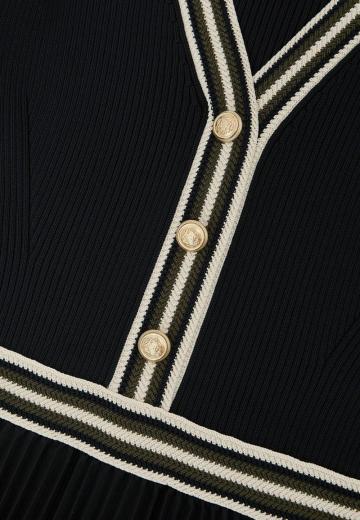 Вязаное платье