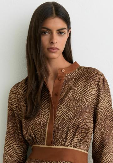 Блузка-платье