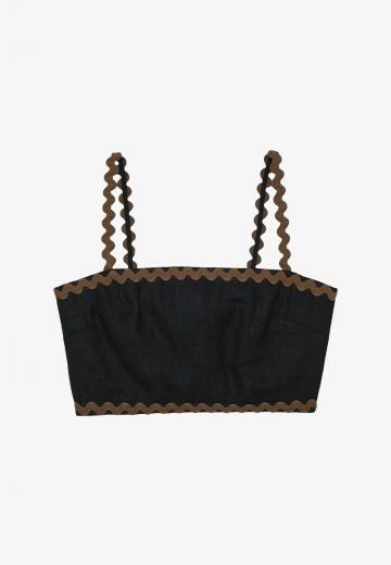 Топ на бретельках