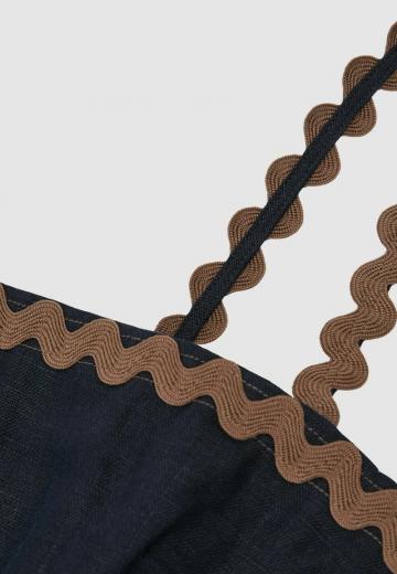 Топ на бретельках