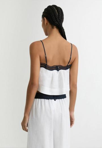 Топ на бретельках