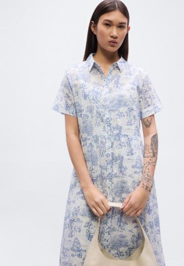 Блузка-платье