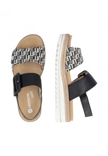 Босоножки на танкетке