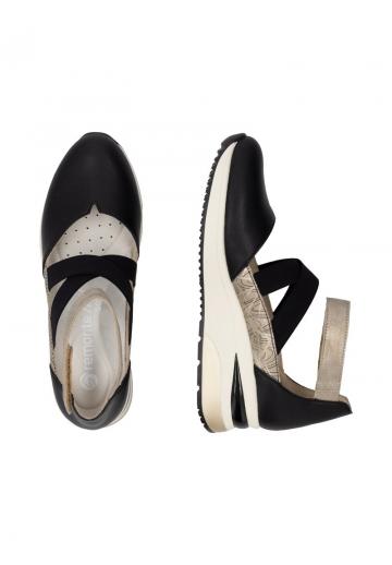 Босоножки на танкетке