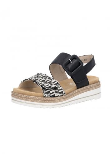 Босоножки на танкетке