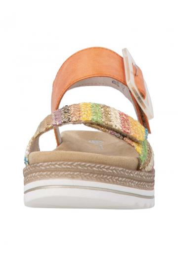 Босоножки на танкетке