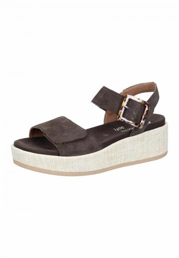 Босоножки на танкетке