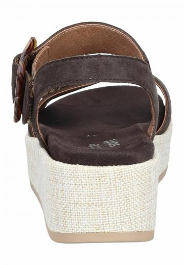 Босоножки на танкетке