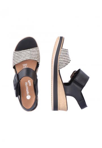 Босоножки на танкетке