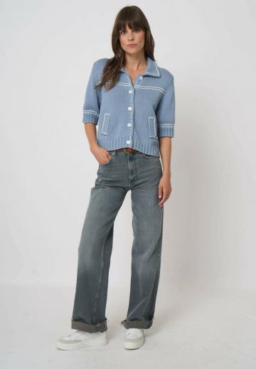 Вязаная кофта