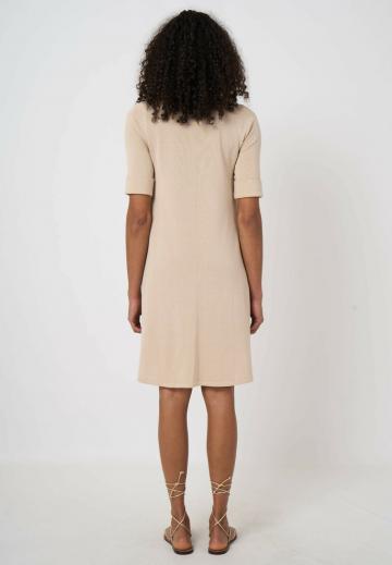 Вязаное платье