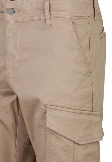 Брюки с накладными карманами