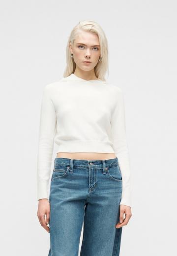 Пуловер с капюшоном