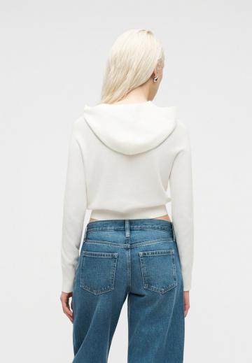 Пуловер с капюшоном