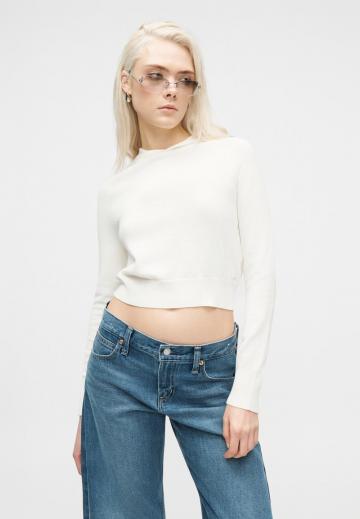 Пуловер с капюшоном