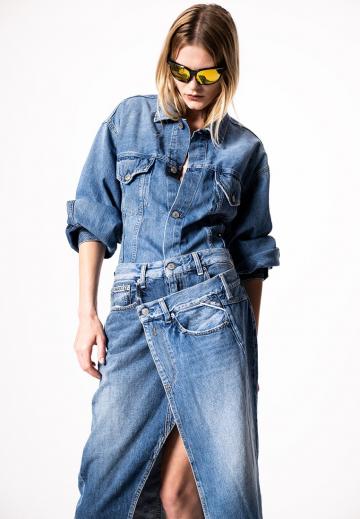 Джинсовая юбка