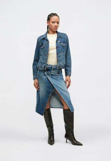 Джинсовая юбка