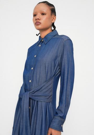 Джинсовое платье